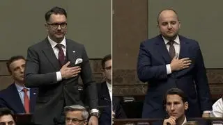 Łukasz Mejza i Dariusz Matecki