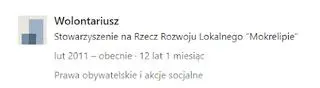 Fragment CV dyrektora z MEiN Wojciecha Kondrata