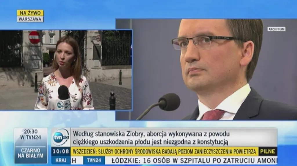 Stanowisko Ziobry o niezgodności aborcji eugenicznej z kontytucją