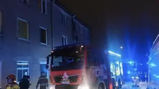Pożar wybuchł w niedzielę wieczorem