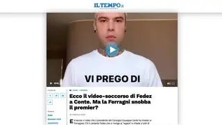 Fedez opowiedział o rozmowie z premierem i zaapelował o noszenie maseczek 