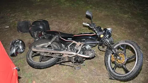 Pojechał za daleko, zaczął cofać i uderzył w motorowerzystę, który zginął na miejscu 