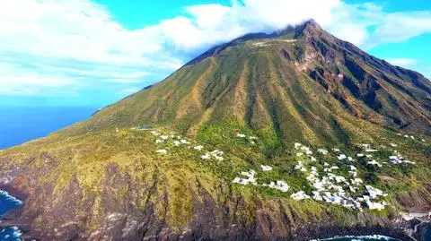 Ginostra na wyspie Stromboli