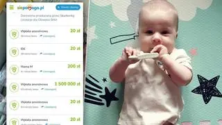 Sukces zbiórki na "najdroższy lek świata" dla Oliwiera z Wadowic