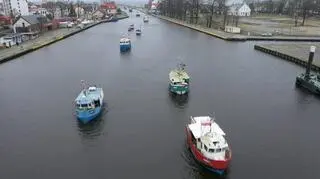 Protest ws. zakazu połowu dorszy