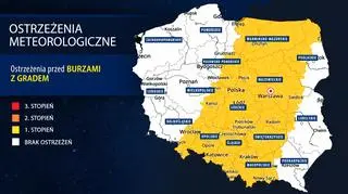 Aktualnie czytasz: Alerty IMGW. Uwaga na burze