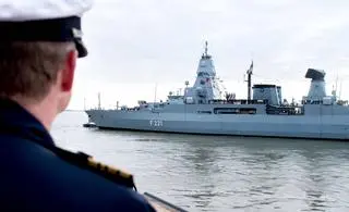 Niemiecka fregata popłynie do Azji