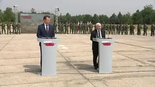 Mariusz Błaszczak and Jarosław Kaczyński