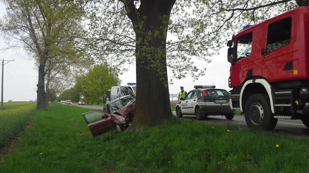 Śmiertelny wypadek pod Kątami Wrocławskimi