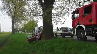 Śmiertelny wypadek pod Kątami Wrocławskimi