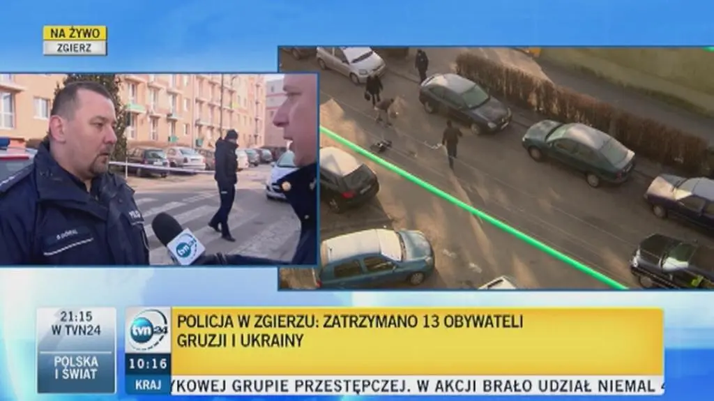 Zatrzymanych zostało 13 osób