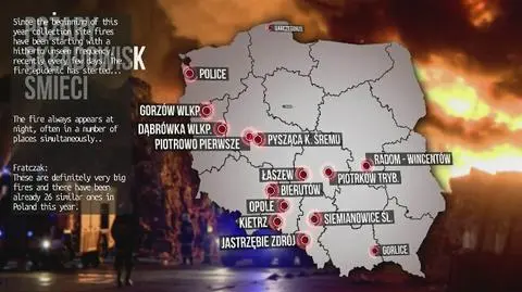 More than 60 fires took place at dumps in Poland this year