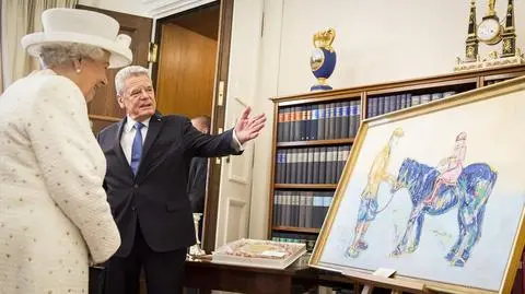 Niemiecki prezent zdziwił królową Elżbietę
