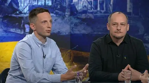 Paweł Pieniążek i Michał Przedlacki byli gośćmi piątkowego wydania "Faktów po Faktach" 