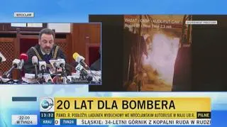 20 lat dla bombera z Wrocławia