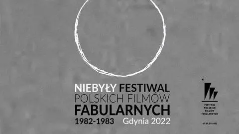 Plakat Niebyłego Festiwalu Polskich Filmów Fabularnych