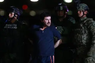  Joaquin Guzman "El Chapo". Zdjęcie archiwalne