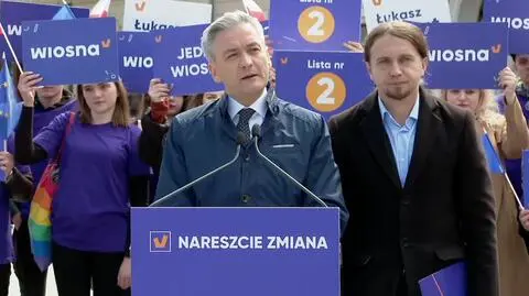 Biedroń: złożymy projekt zniesienia przepisu o obrazie uczuć religijnych