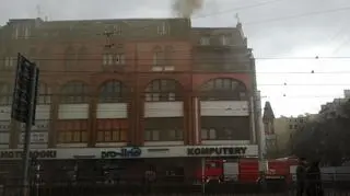 Spore zadymienie w centrum Wrocławia