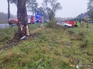 Tragiczny wypadek na DK 71 pod Zgierzem