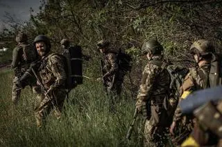 Ukraińscy żołnierze 