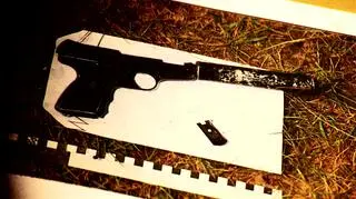 Pistolet, którego użyli sprawcy