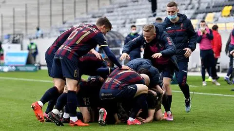 Pierwszy gol reprezentanta Polski w ekstraklasie. Pogoń zgarnęła trzy punkty