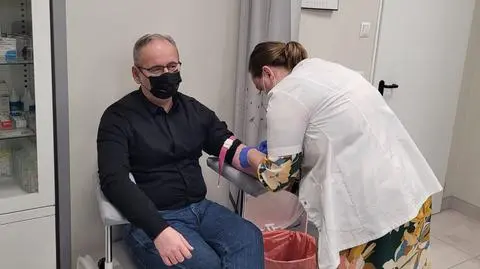 Minister zdrowia Adam Niedzielski skorzystał z programu Profilaktyka 40 Plus