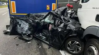 Łódzkie. Tragiczny wypadek na A2 w stronę Poznania