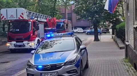 "Pacjent w szpitalnej izolatce zapalił papierosa", wybuchł pożar