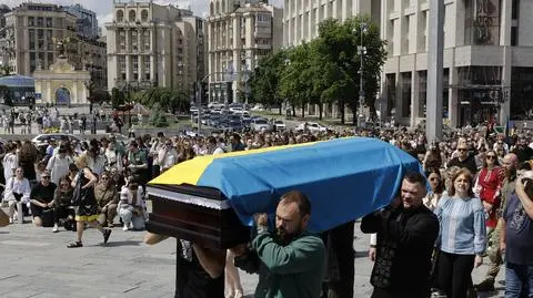 Pogrzeb Iryny Cybuch