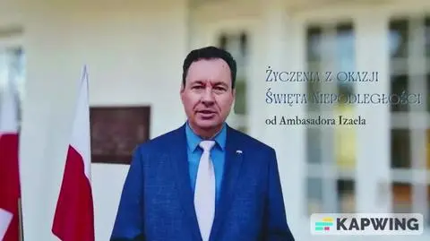 Życzenia ambasadora Izraela w Polsce z okazji 11 listopada