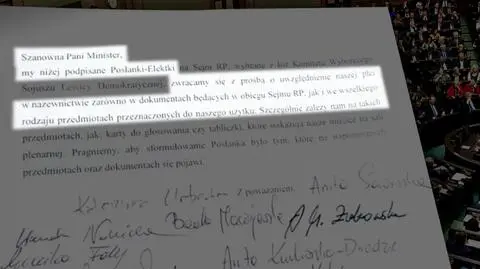 Feminatywy elementem politycznego sporu