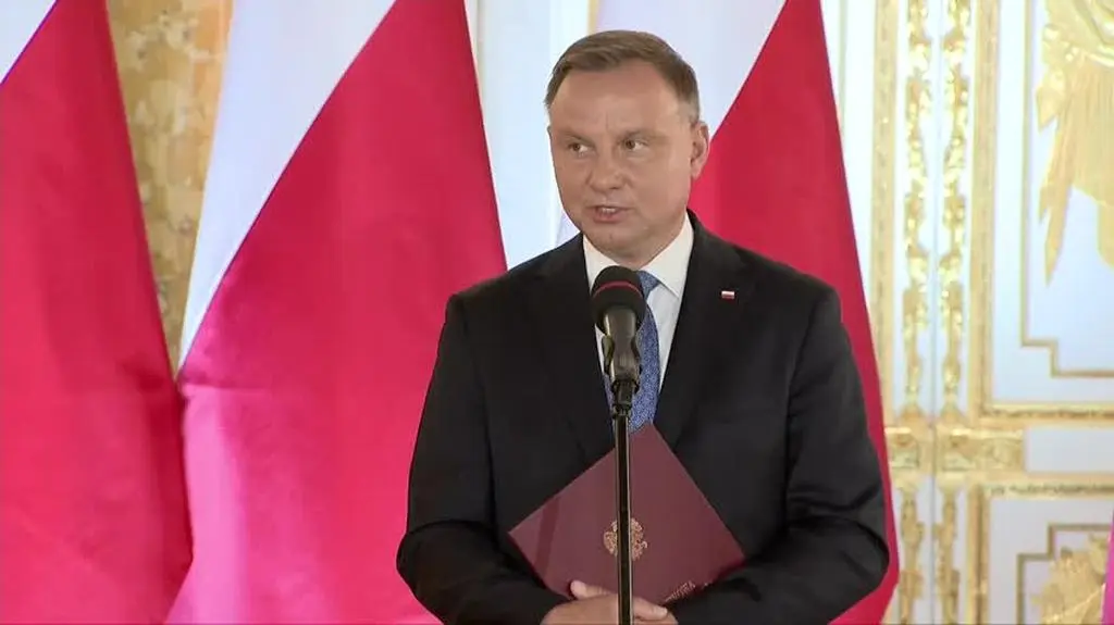 duda kaczynski spozniony