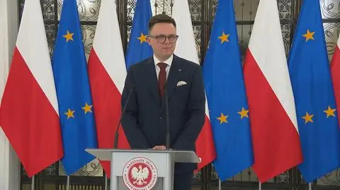 Marszałek Sejmu Szymon Hołownia