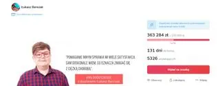 Zbiórka dla Łukasza Berezaka