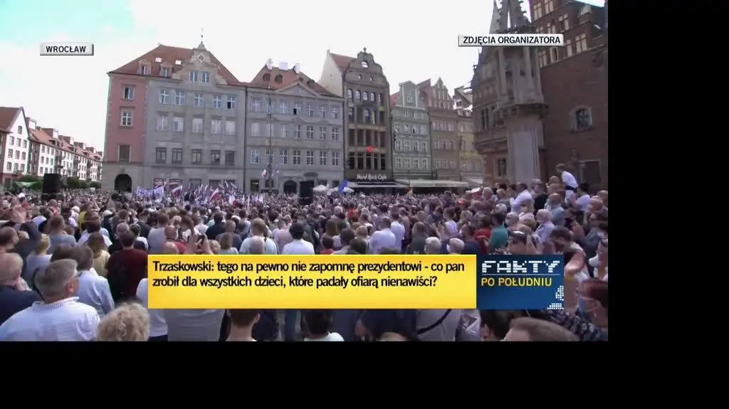 Trzaskowski we Wrocławiu o bezrobotnych