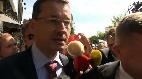 Czy możliwe są przyśpieszone wybory? Morawiecki opuszcza siedzibę PiS