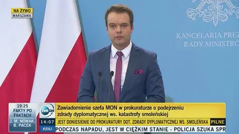 Doniesienie na Tuska. Dlaczego dopiero teraz? Rzecznik: zostały odszukane dokumenty