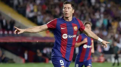 Lewandowski i Felix oczarowali Barcelonę. Gol i asysty Polaka