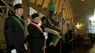 Pasterka w kopalni soli w Wieliczce