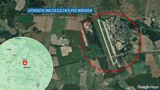 Lotnisko w Maczuliszczach pod Mińskiem 