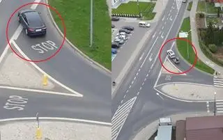 Kruszyn. Policyjny dron obserwował zachowanie kierowców
