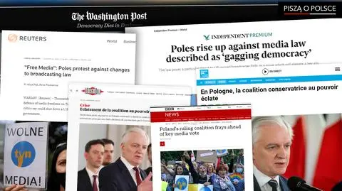 "Chaos", "sypiąca się koalicja". Zagraniczne media o sytuacji w Polsce