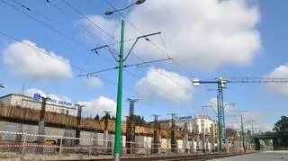 Po lewej stronie powstanie nowa estakada dla samochodów