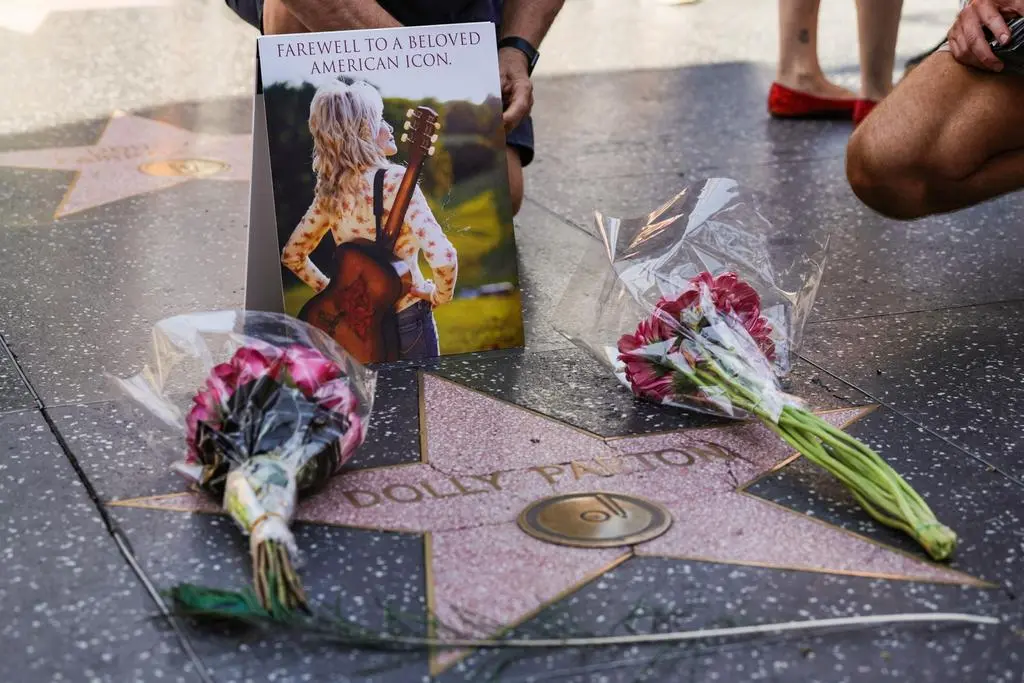 Gwiazda Dolly Parton w Hollywood