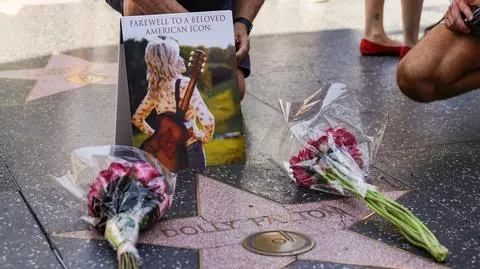 Gwiazda Dolly Parton w Hollywood