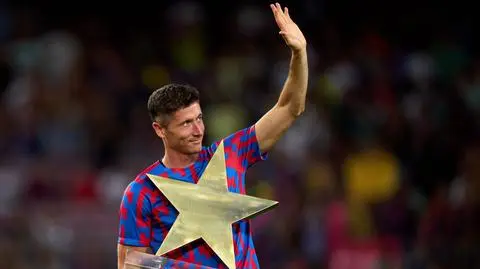 Pierwszy mecz na Camp Nou i od razu nagroda dla Lewandowskiego