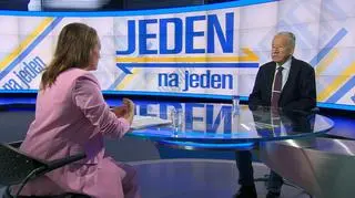 Wojciech Hermeliński był gościem "Jeden na jeden".