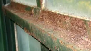 Budynek jest w bardzo złym stanie